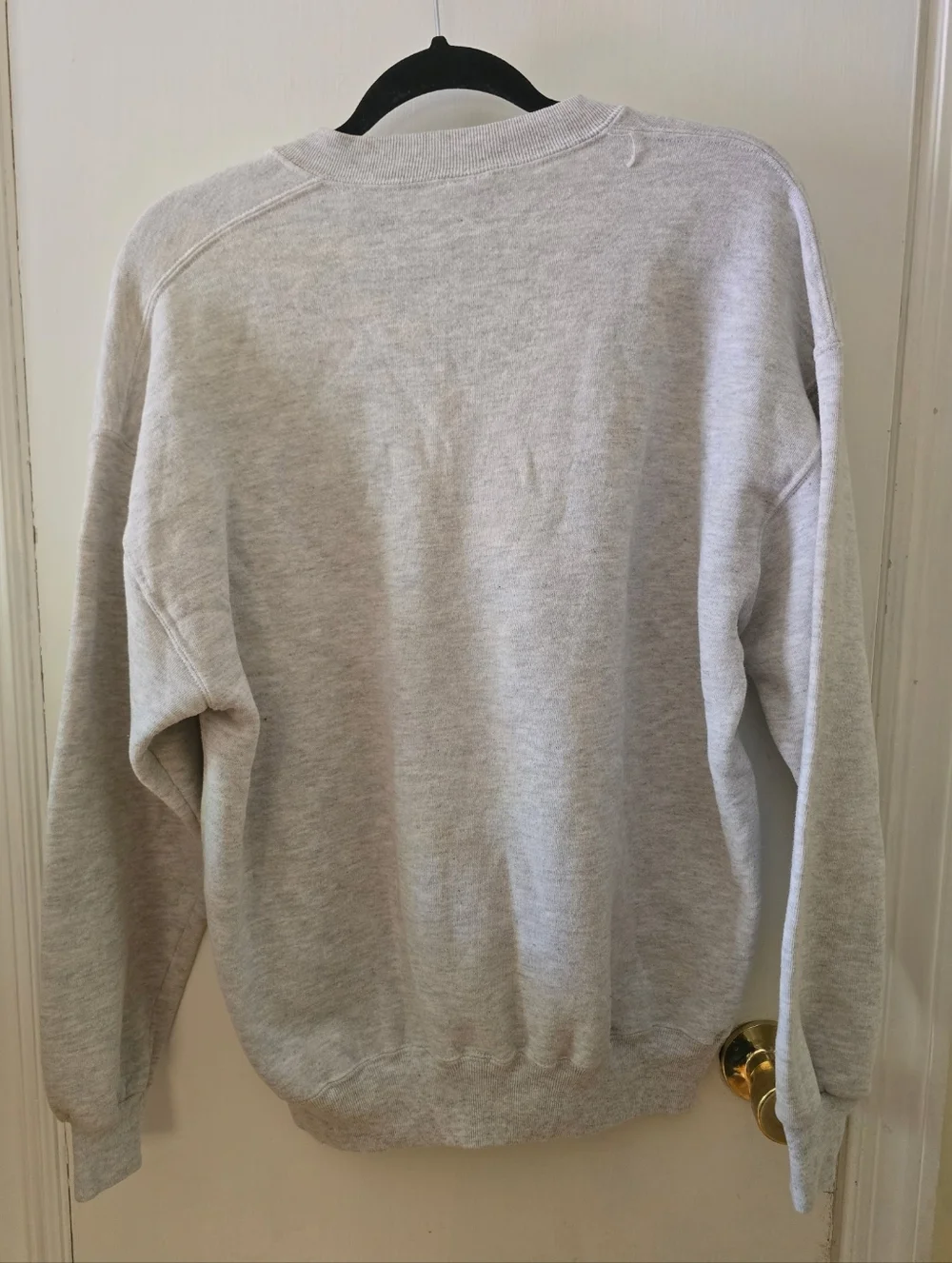 VTG Men's Jerzees Virginia Beach Crewneck Sweatshirt, Light Gray, Size XL - Picture 4 of 4